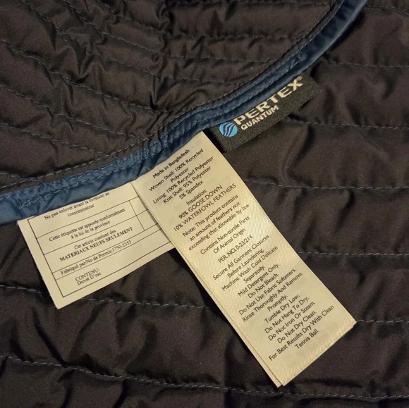 Eddie Bauer Microtherm Down Hooded Womens Jacket - Picture 8 of 11
